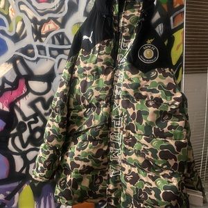 Slepen zoom klap Bape | Jackets & Coats | Bape X Puma Collab | Poshmark